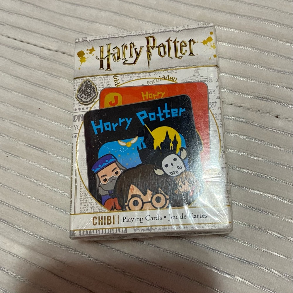 Harry Potter Chibi playing cards